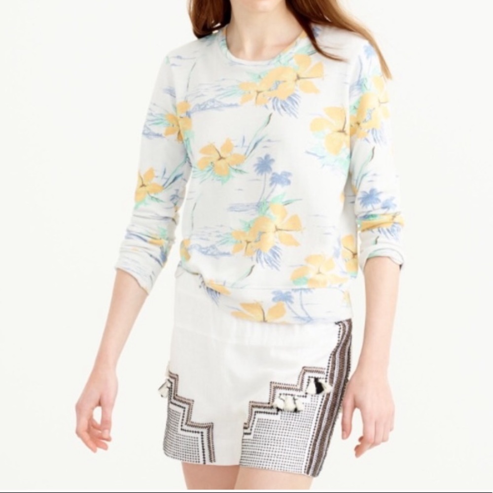 Sundry | for J. Crew Mountain Flower Sweatshirt